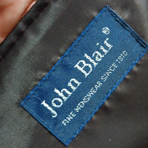 JOHN BLAIR MEN'S WOOL BLEND (2) BUTTON LU MEN'S WOOL BLEND (2) BUTTON LUX BLAZER - Picture 17 of 17